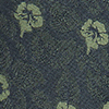 Erkek Yeşil Çiçek Desenli Kravat Mendil Set